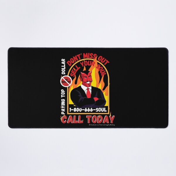 Item preview, Don't Miss Out, Sell Your Soul!  designed and sold by Novelty-Shirts.