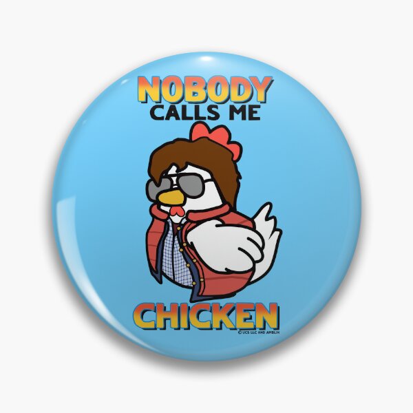Artikelvorschau, Niemand nennt mich Huhn BTTF Marty Mcfly-Zitat entworfen und verkauft von Captain-Jackson.