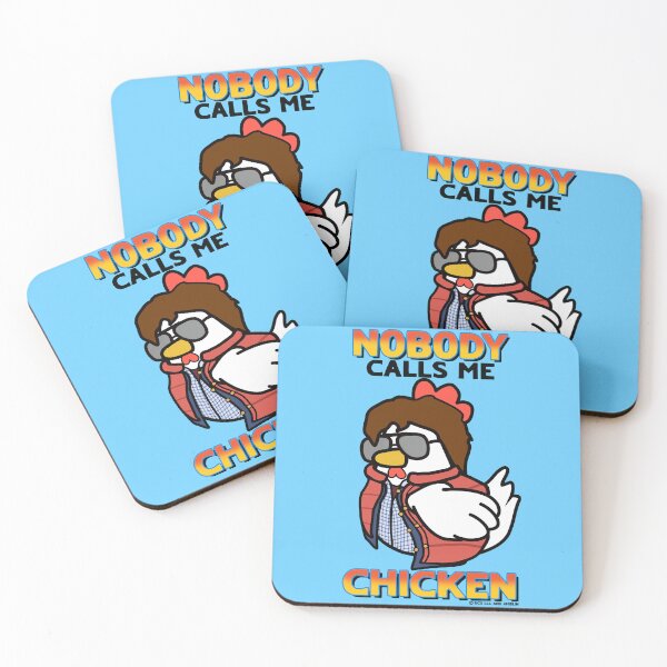 Item preview, Nobody calls me chicken BTTF Marty Mcfly quote designed and sold by Captain-Jackson.