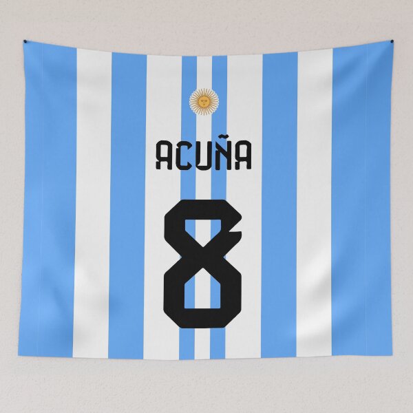 Item preview, Marcos Acuna - Argentina World Cup designed and sold by On Target Sports.
