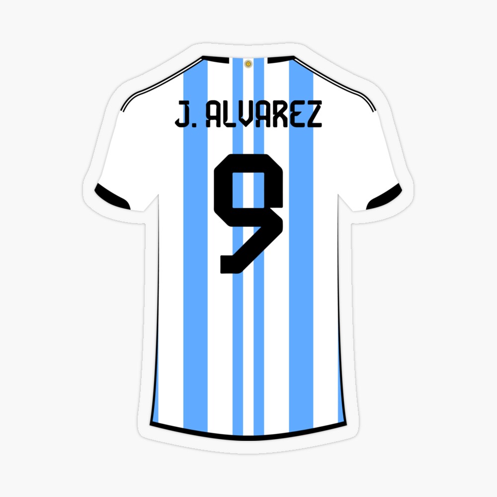 Messi Argentina Jersey Sticker  Sticker for Sale by VeersArtBox