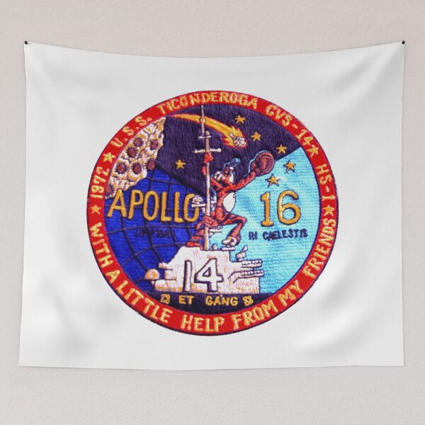Item preview, USS Ticonderoga (CVS-14): Apollo 16 Recovery designed and sold by Nikki SpaceStuffPlus.