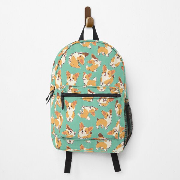 Item preview, Corgis in Green Pattern - Cute designed and sold by Bondoboxy.