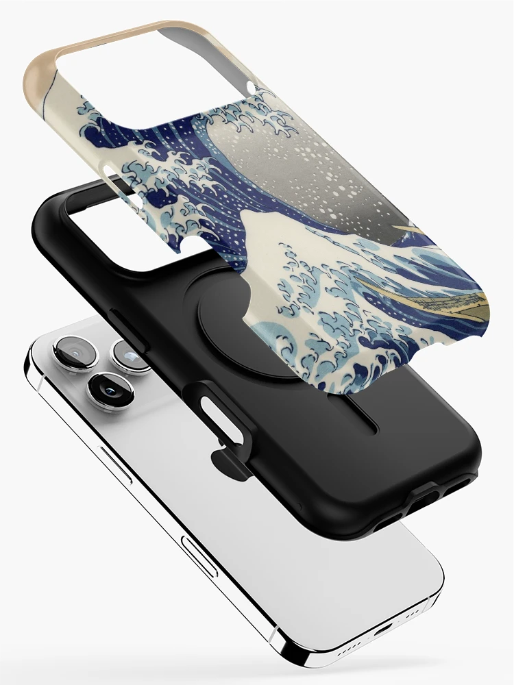 Thumbnail 2 of 4, iPhone Case, Great Wave designed and sold by rapplatt.