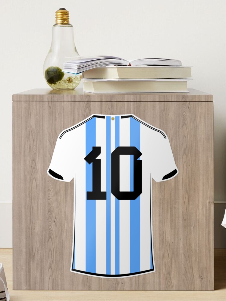 Messi #10 FIFA Argentina World Cup 2022 Adult Fan Jersey X-Large