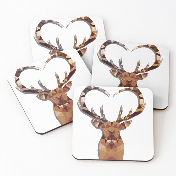 Item preview, Poly deer pattern  designed and sold by 1111Miracle.