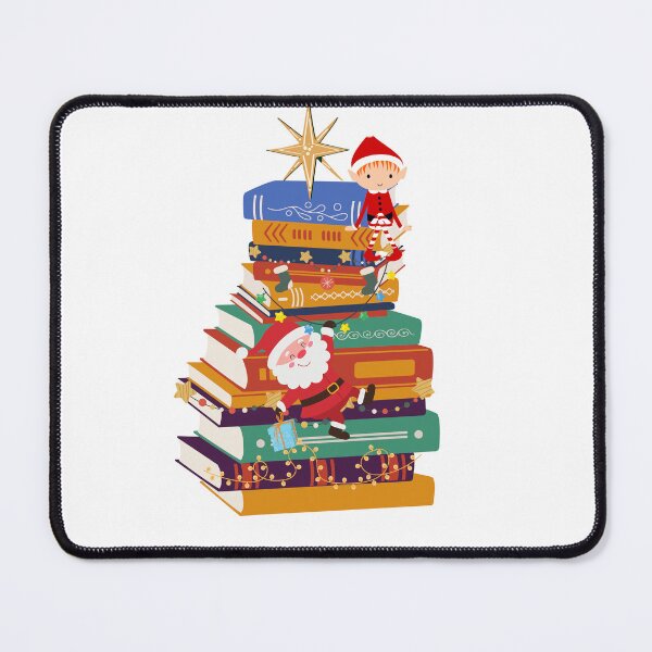 Item preview, Book Lover Christmas Tree Holiday Reading Love To designed and sold by Inspirely.