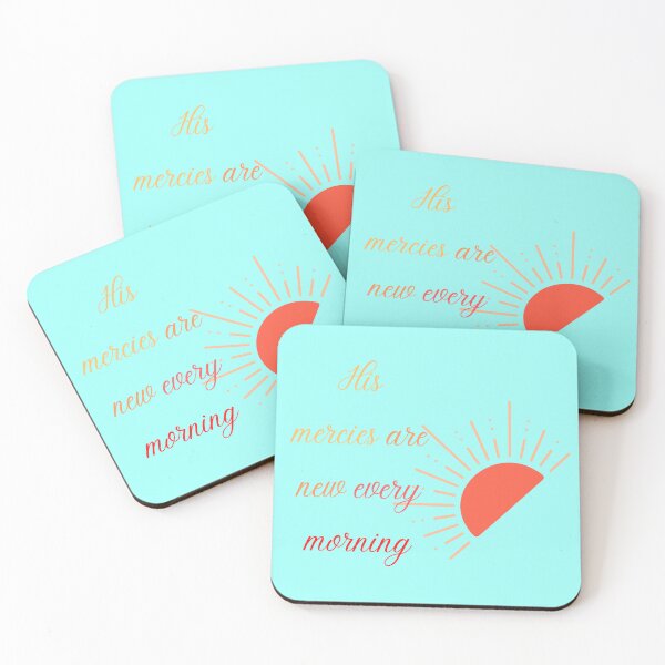 Item preview, His mercies are new every morning designed and sold by 24SevenDesigns.