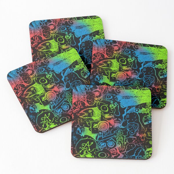 Item preview, Colourful Nightmare Doodles designed and sold by Gogmagosh.
