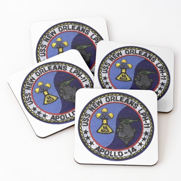 Item preview, USS New Orleans (LPH-11) Recovery of Apollo 14 designed and sold by Nikki SpaceStuffPlus.