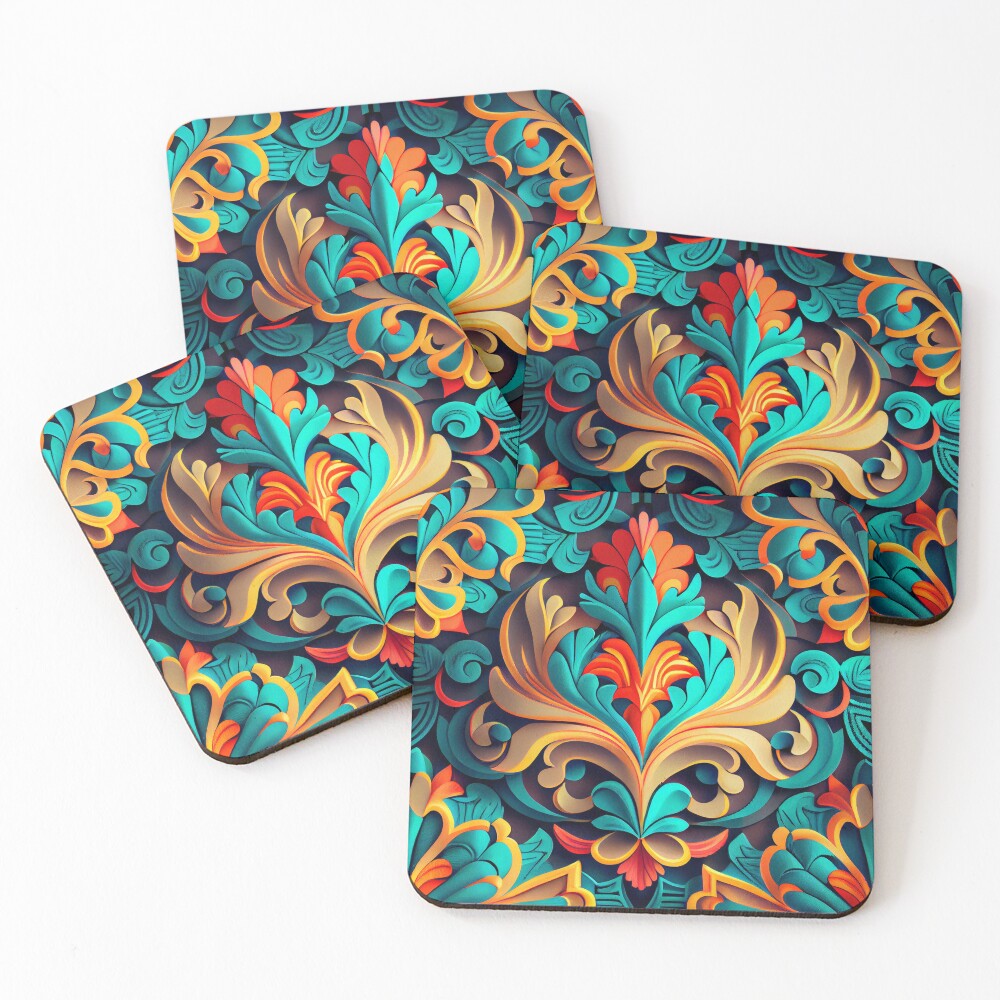 Item preview, Coasters (Set of 4) designed and sold by farouk79.