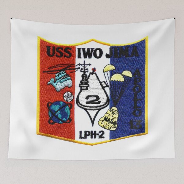Item preview, LPH-2 Recovery of Apollo 13 Patch designed and sold by Nikki SpaceStuffPlus.