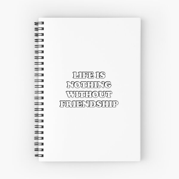 Item preview, Life is nothing without friendship - Cicero quotes on friendship  designed and sold by Inspirationmotivation.