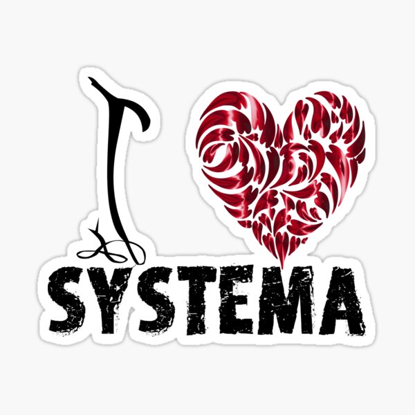 Item preview, Systema T shirt Design I Love Systema designed and sold by MartialArtsNerd.