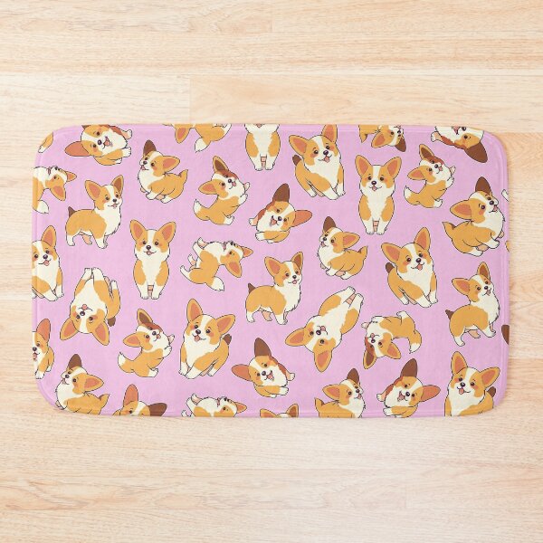 Item preview, Corgis in Pink Pattern - Cute designed and sold by Bondoboxy.