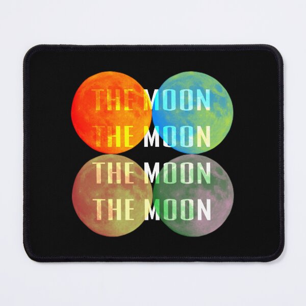 Item preview, Colorful moon "the moon" designed and sold by neelfs.