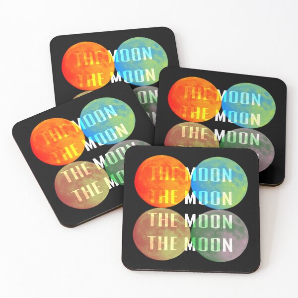 Item preview, Colorful moon "the moon" designed and sold by neelfs.