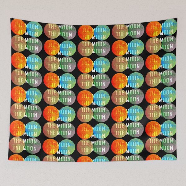 Item preview, Colorful moon "the moon" designed and sold by neelfs.