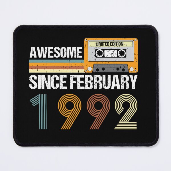 Item preview, Awesome Since February 1992 | 31th Birthday Gifts | 31 Years Old Gifts designed and sold by AMINE ★★★★★.