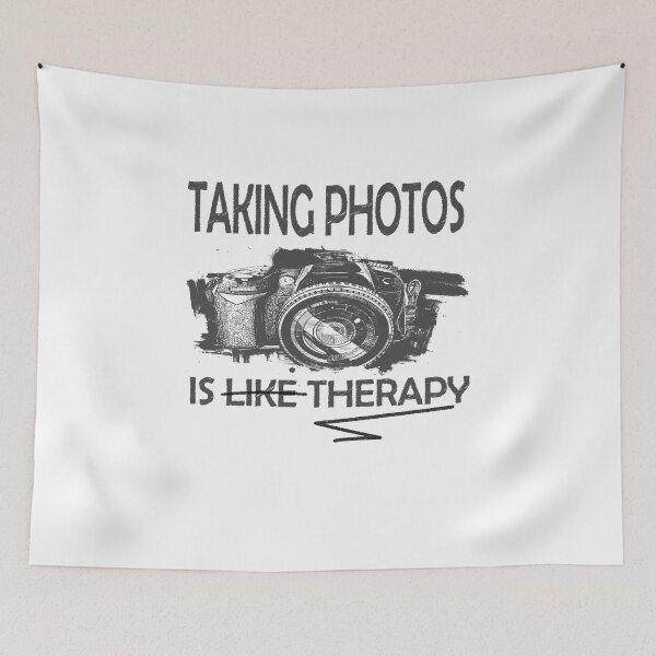 Item preview, taking photos is like therapy designed and sold by hamzablk.
