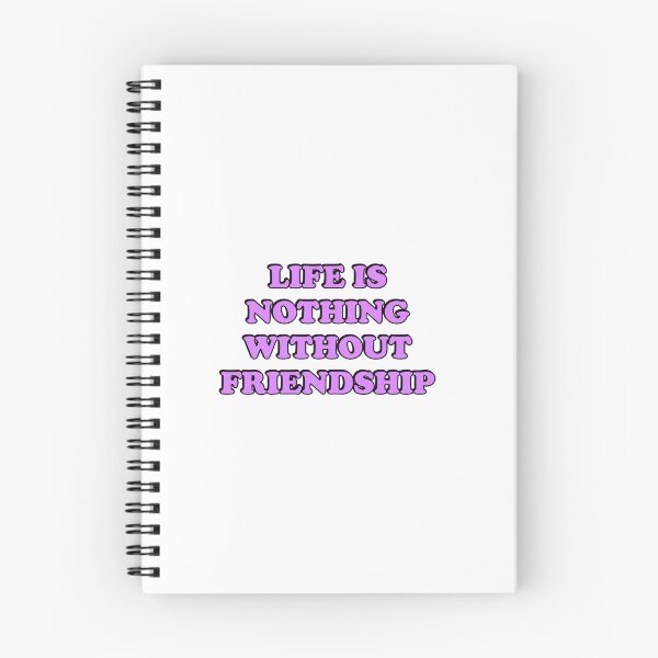 Item preview, Cicero quote on friends  - Life is nothing without friendship  designed and sold by Inspirationmotivation.
