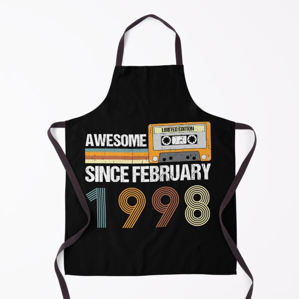 Item preview, Awesome Since February 1998 | 25th Birthday Gifts | 25 Years Old Gifts designed and sold by AMINE ★★★★★.