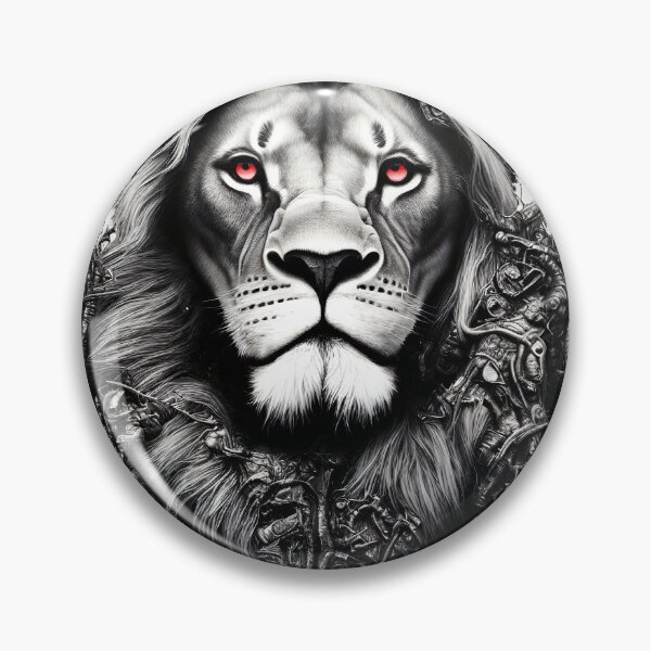 Item preview, Fantasy Lion with Red Eyes  designed and sold by Elisabeth Lucas.