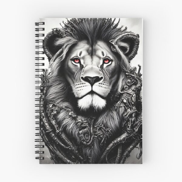 Item preview, Fantasy Lion with Red Eyes  designed and sold by Elisabeth Lucas.