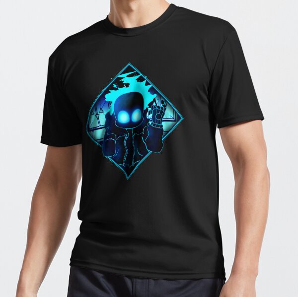 FNF UNDERTALE INDIE CROSS NIGHTMARE Sans remaster art | Essential T-Shirt