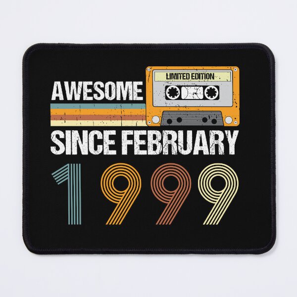 Item preview, Awesome Since February 1999 | 24th Birthday Gifts | 24 Years Old Gifts designed and sold by AMINE  ★★★★★.