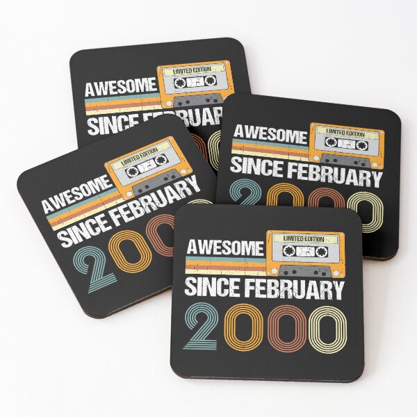 Item preview, Awesome Since February 2000 | 23th Birthday Gifts | 23 Years Old Gifts designed and sold by AMINE  ★★★★★.