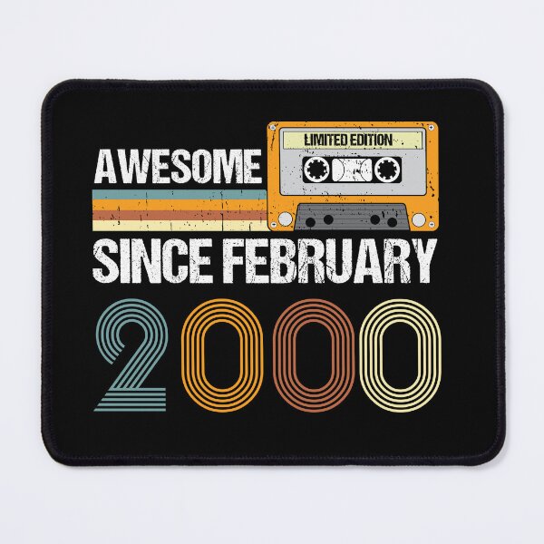 Item preview, Awesome Since February 2000 | 23th Birthday Gifts | 23 Years Old Gifts designed and sold by AMINE  ★★★★★.