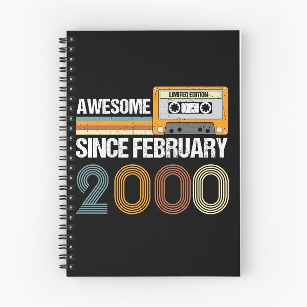 Item preview, Awesome Since February 2000 | 23th Birthday Gifts | 23 Years Old Gifts designed and sold by AMINE  ★★★★★.