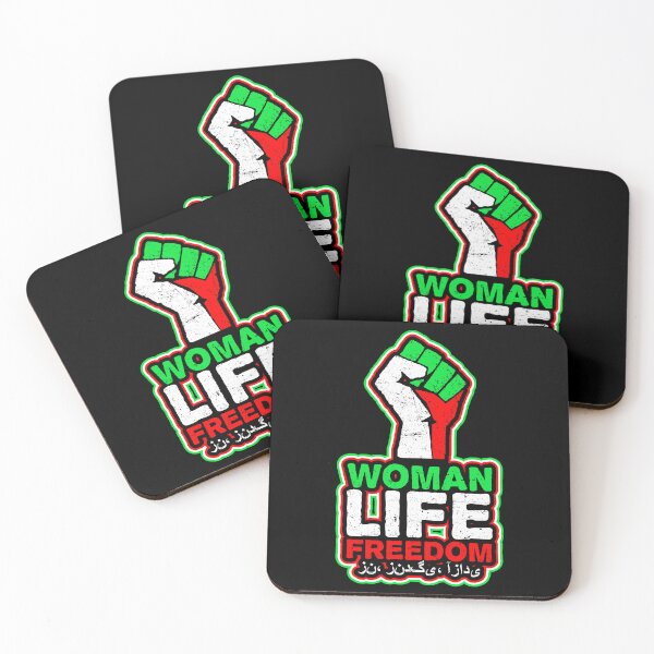 Item preview, woman life freedom | With fist and in Iran colors designed and sold by Skady666.