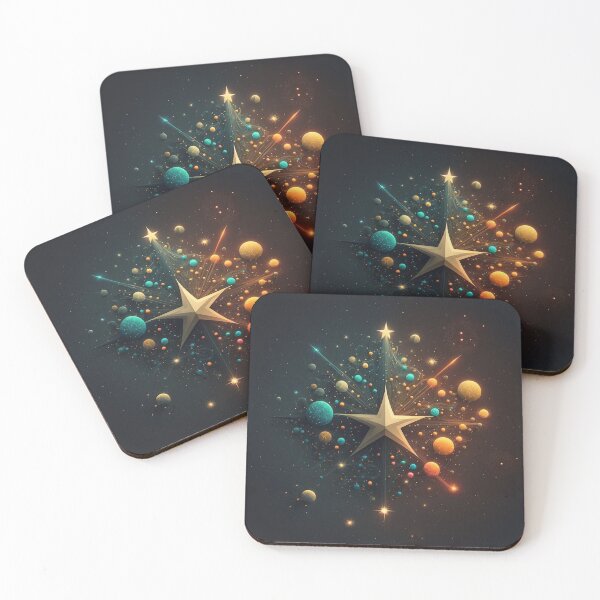 Item preview, Star Constellation Art Retro Futurism  designed and sold by ChickenTraffic.