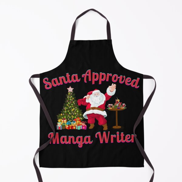 Item preview, Santa Approved Manga Writer- Black Background designed and sold by TheKnightWriter.