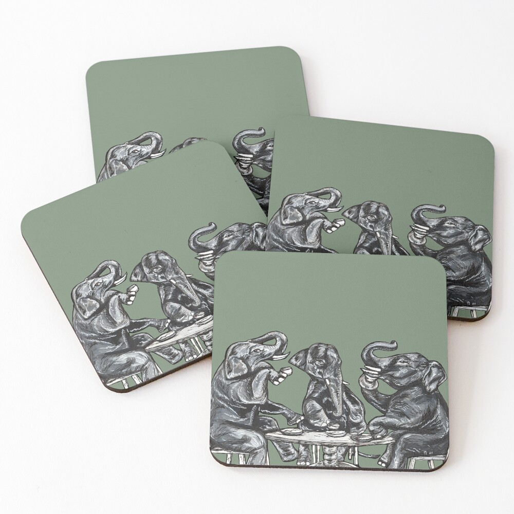 Item preview, Coasters (Set of 4) designed and sold by RiceDrawings.