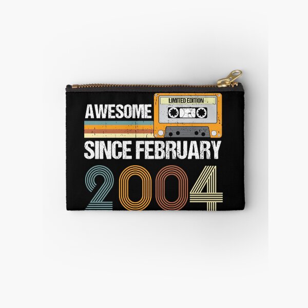 Item preview, Awesome Since February 2004 | 19th Birthday Gifts | 19 Years Old Gifts designed and sold by AMINE  ★★★★★.