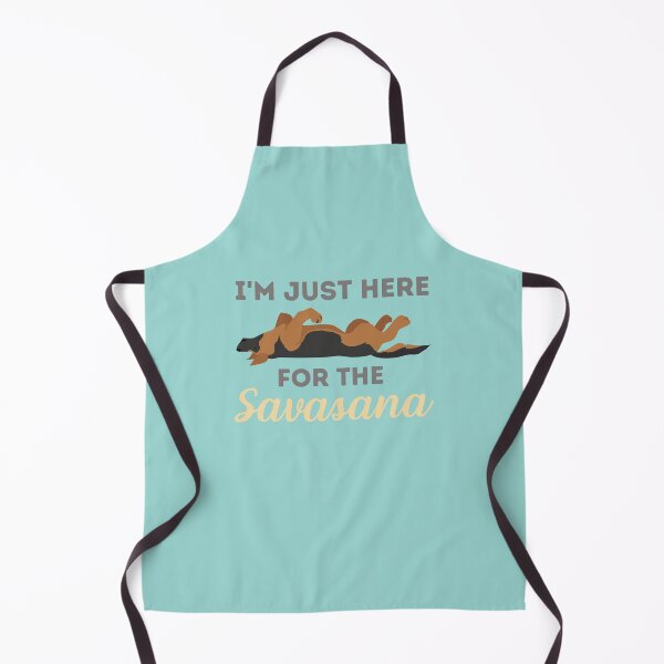 Item preview, Im Just Here for Savasana Dog designed and sold by Pixelish.