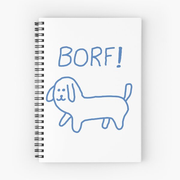 Item preview, Dogs Say Borf designed and sold by GuyBlank.