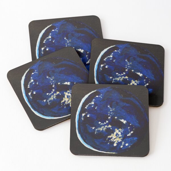 Item preview, World at night, oil painting on canvas designed and sold by Kunst-Grafik .