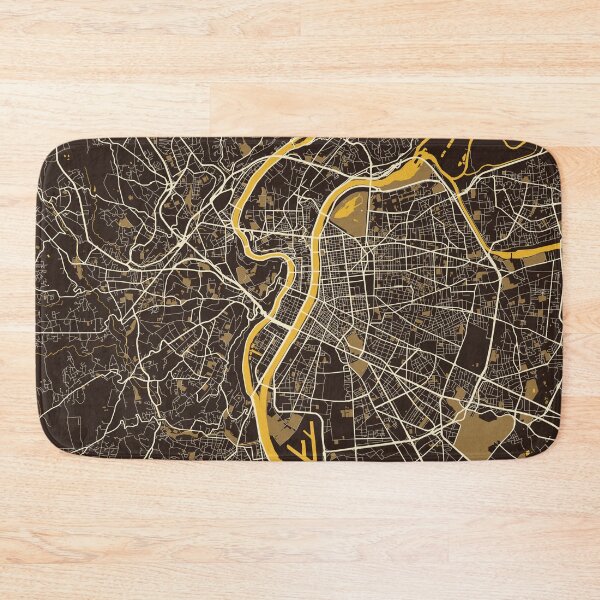 Item preview, Lyon City Map of France - Pastel designed and sold by deMAP.