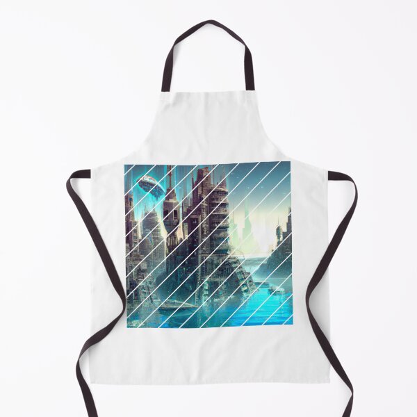 Item preview, Futuristic city Lunar Chronicles designed and sold by addict2reading.