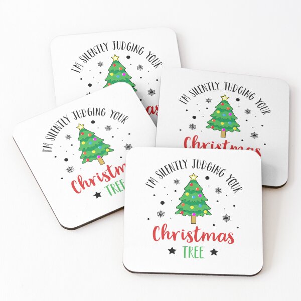 Item preview, I'm Silently Judging Your Christmas Tree Holiday Funny designed and sold by dbreeze10.