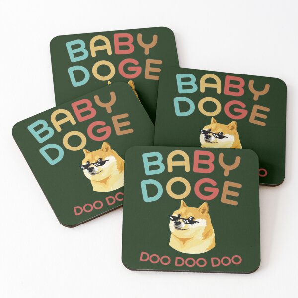 Item preview, Baby Doge coin - Baby Doge coin crypto Funny - Shiba BabyDoge   designed and sold by EuniceSigrid.