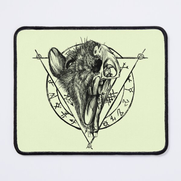Item preview, Rat Skull Black and White designed and sold by Greydn.