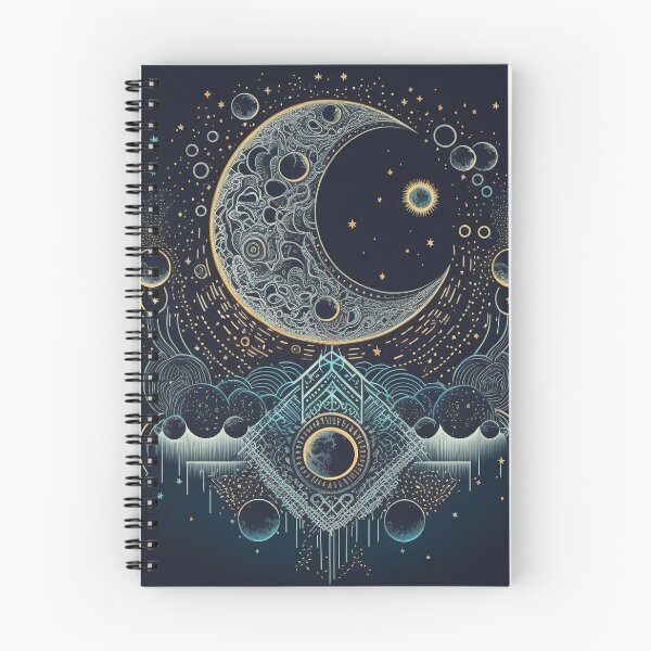Item preview, Celestial Moon print will add a touch of whimsy and charm to your home or office designed and sold by ToucanKrafts.