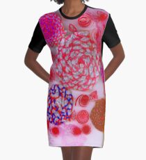 Yarn & Quilled Menagerie Graphic T-Shirt Dress