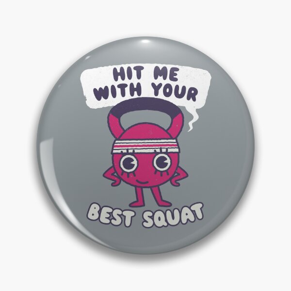 Item preview, Best Squat Fitness - Humorous Cartoon Gym Funny Workout Graphic  designed and sold by WeirdPunderful.