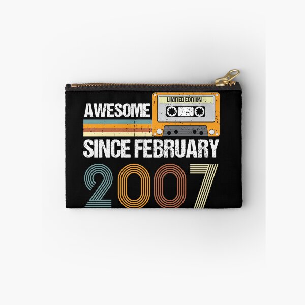 Item preview, Awesome Since February 2007 | 16th Birthday Gifts | 16 Years Old Gifts designed and sold by AMINE  ★★★★★.